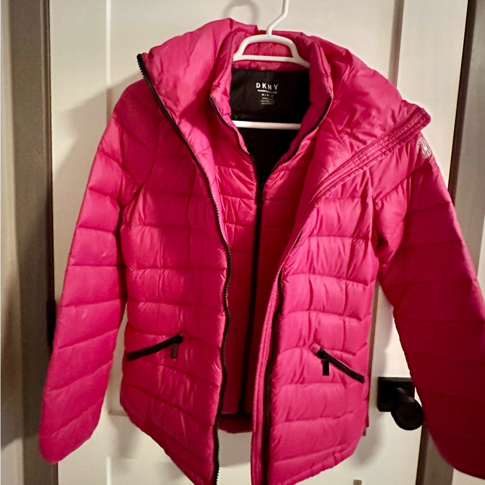 NWOT Fuchsia Quilted Jacket